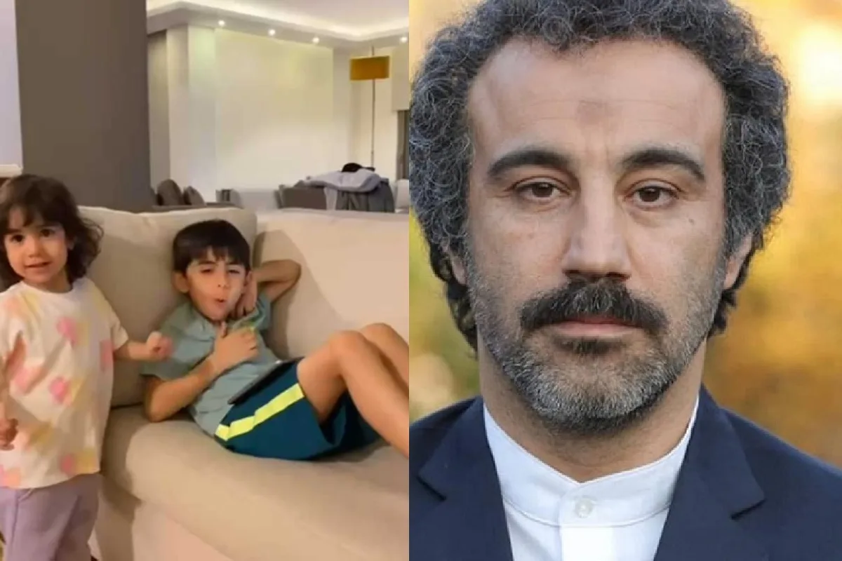 محسن تنابنده و فرزندانش