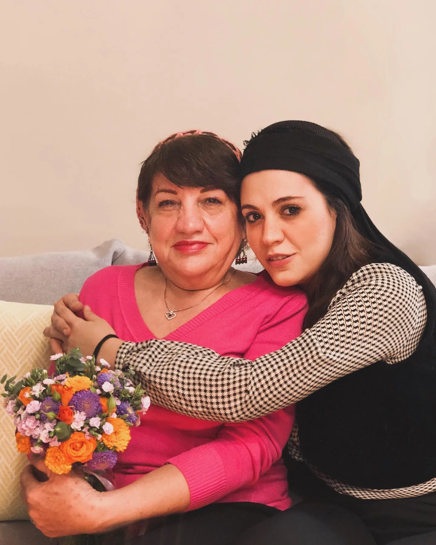 ناهید مسلمی و دخترش شیدا خلیق