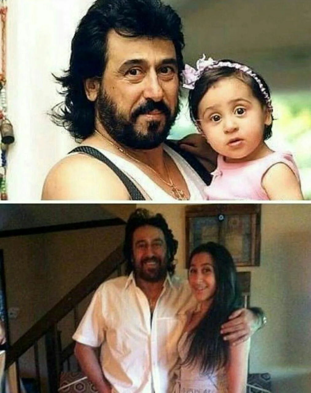 شهرام شب پره و دخترش دنیا