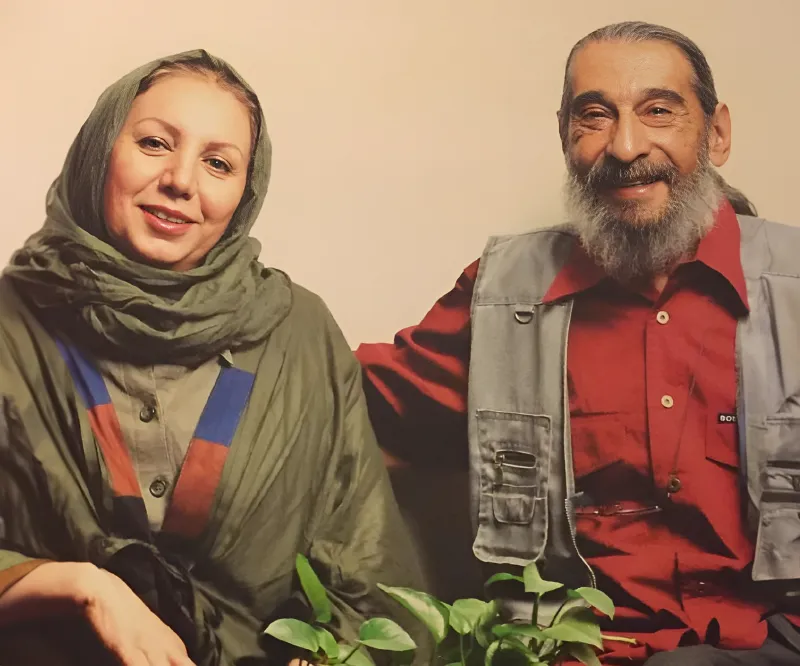انوشیروان ارجمند و بانو کیهان دخت امین