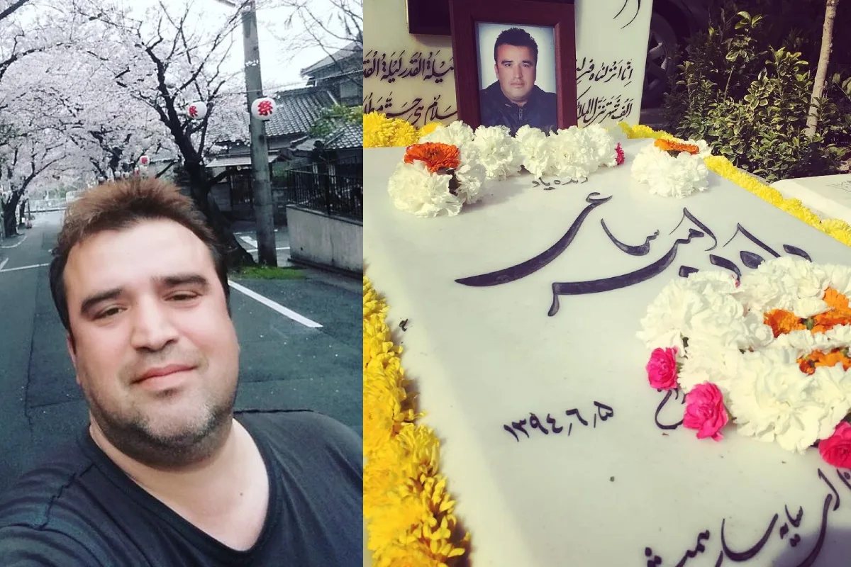 تصویر داوود برادر مرحوم سعیده امیرساعی