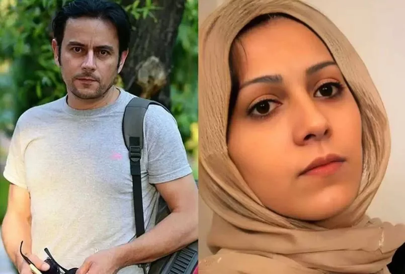 رحیم نوروزی و همسر اولش هایده حسین زاده