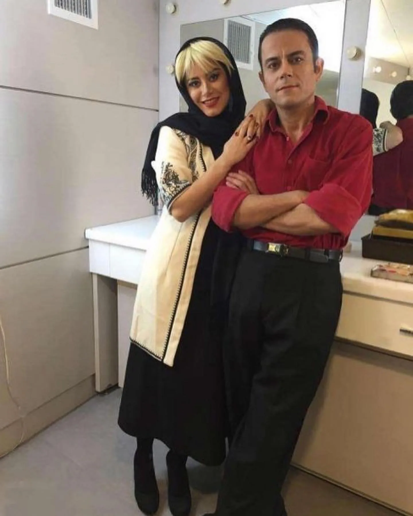 رحیم نوروزی و همسر دومش آسیه ضیایی