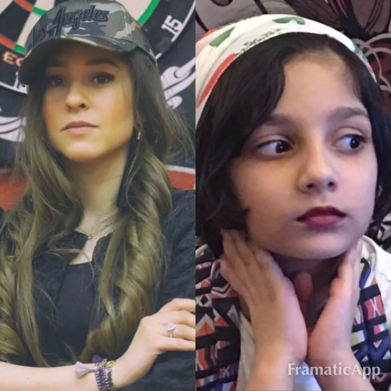 نورا قاسمی و هلیا عربشاه دختران لاله صبوری