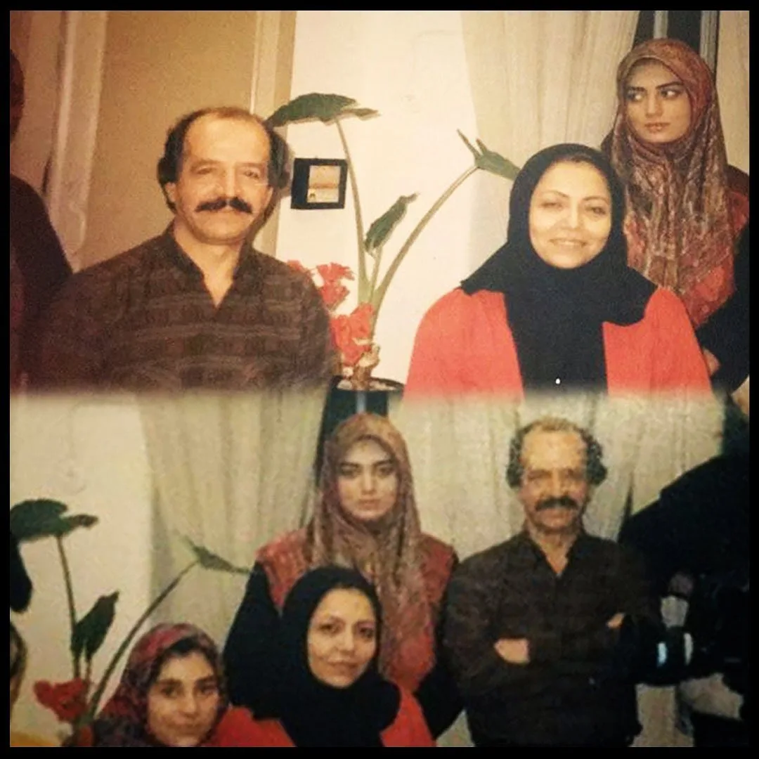 عکس قدیمی از نگار فروزنده در کنار محسن قاضی مرادی
