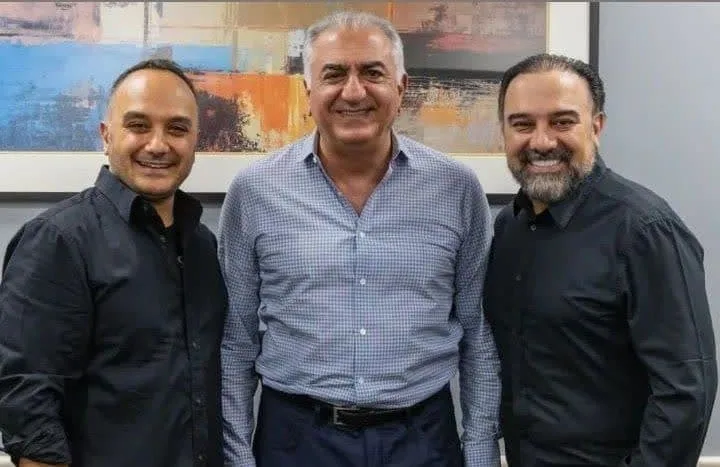 ارادت برزو ارجمند به رضا پهلوی