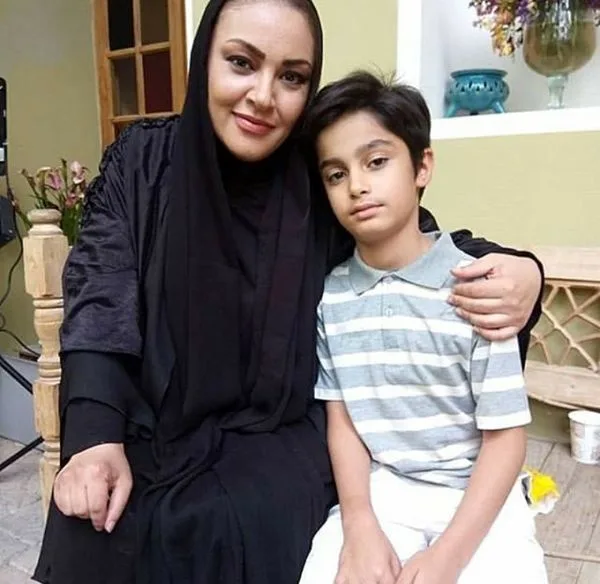 زیبا بروفه و پسرش اهورا