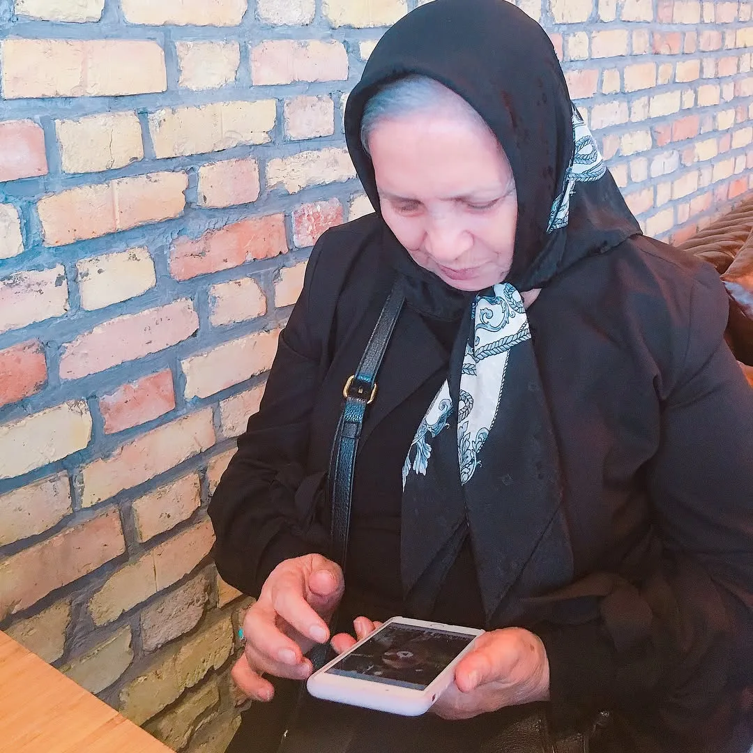 عکس مادر سعیده امیرساعی 