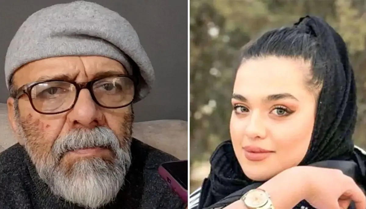 سما جهانباز و پدرش سعید جهانباز
