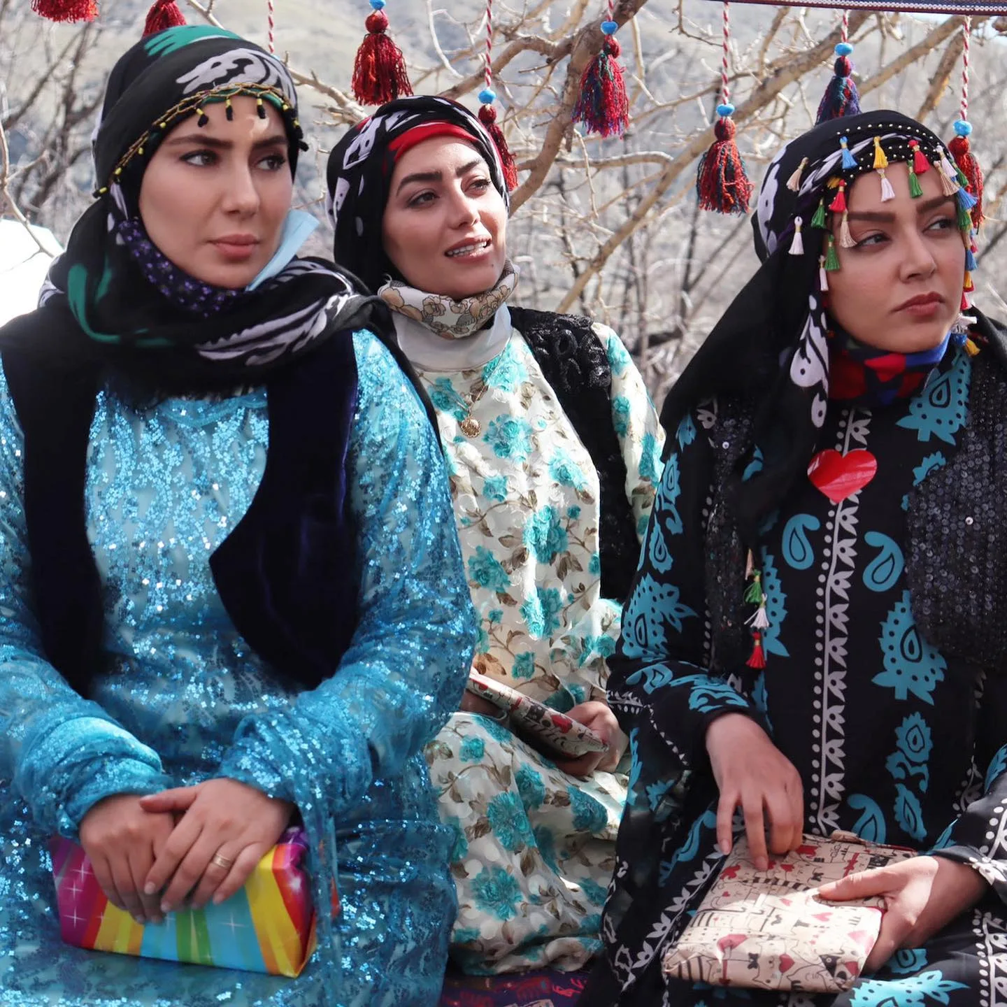 شیدا یوسفی در نون خ در کنا ندا قاسمی و