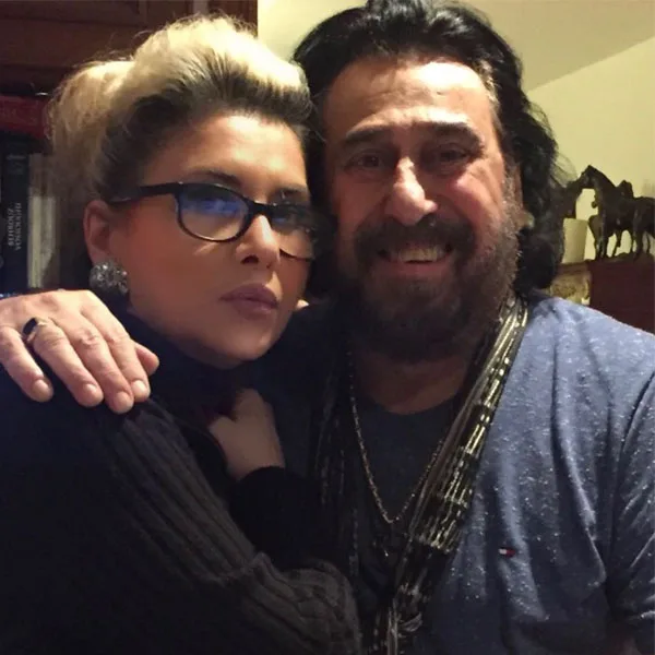 شهرام شب پره و همسرش