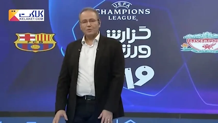 رضا جاودانی در برنامه گزارش ورزشی