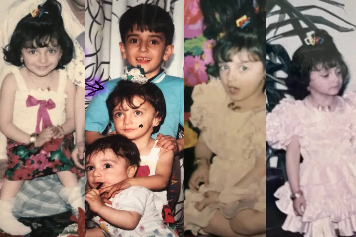 تصاویر کودکی نورا محقق
