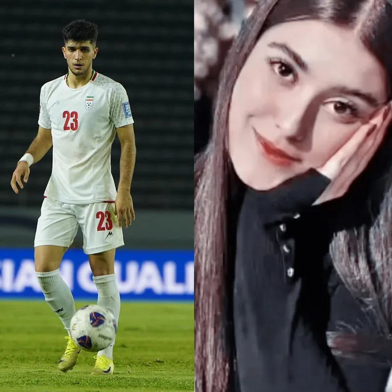 آریا یوسفی و همسرش آیه