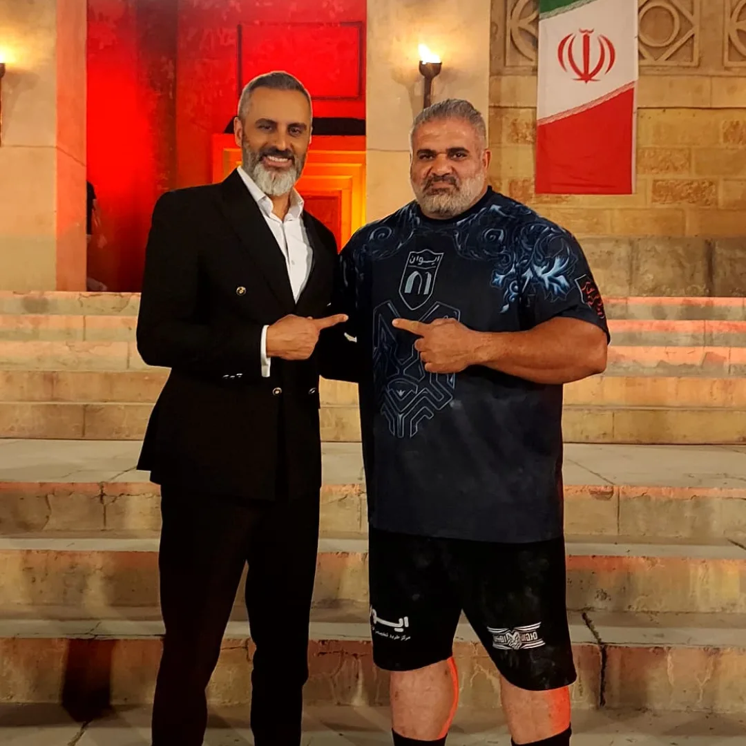 محمدرضا تازه رو در کنار علیرام نورایی