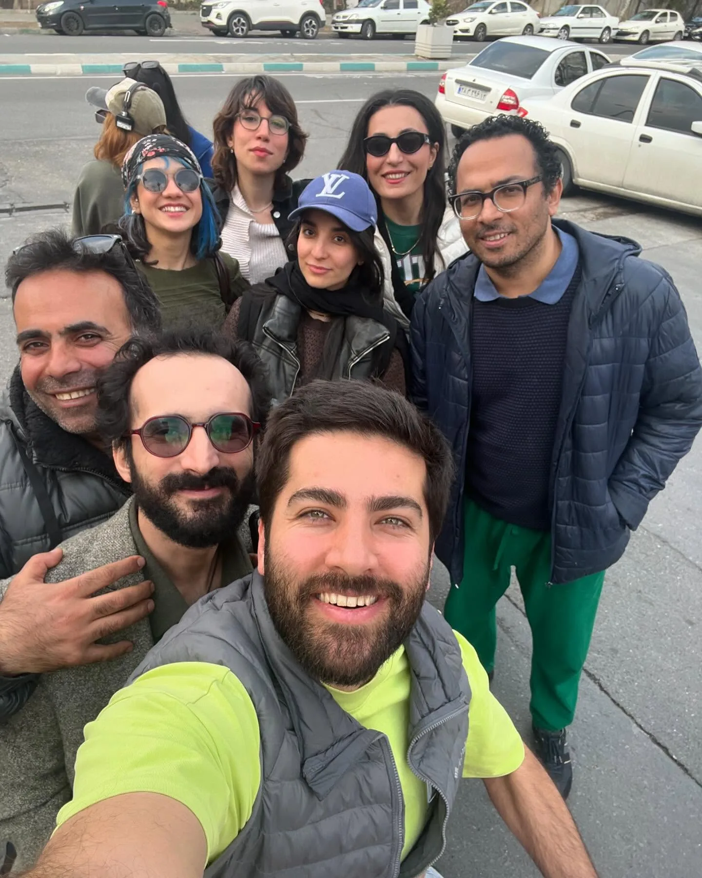 محمد سوری در پشت صحنه فیلم سینمایی کمدی الهی