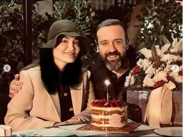 جشن تولد سولماز حسینی همسر بهرنگ توفیقی