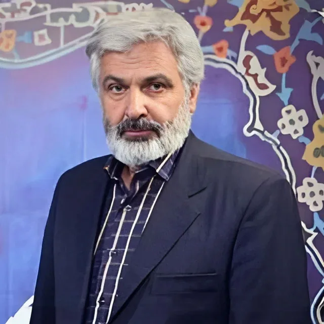 غلامرضا علی‌اکبری در نقش فرمانده در دیده بان