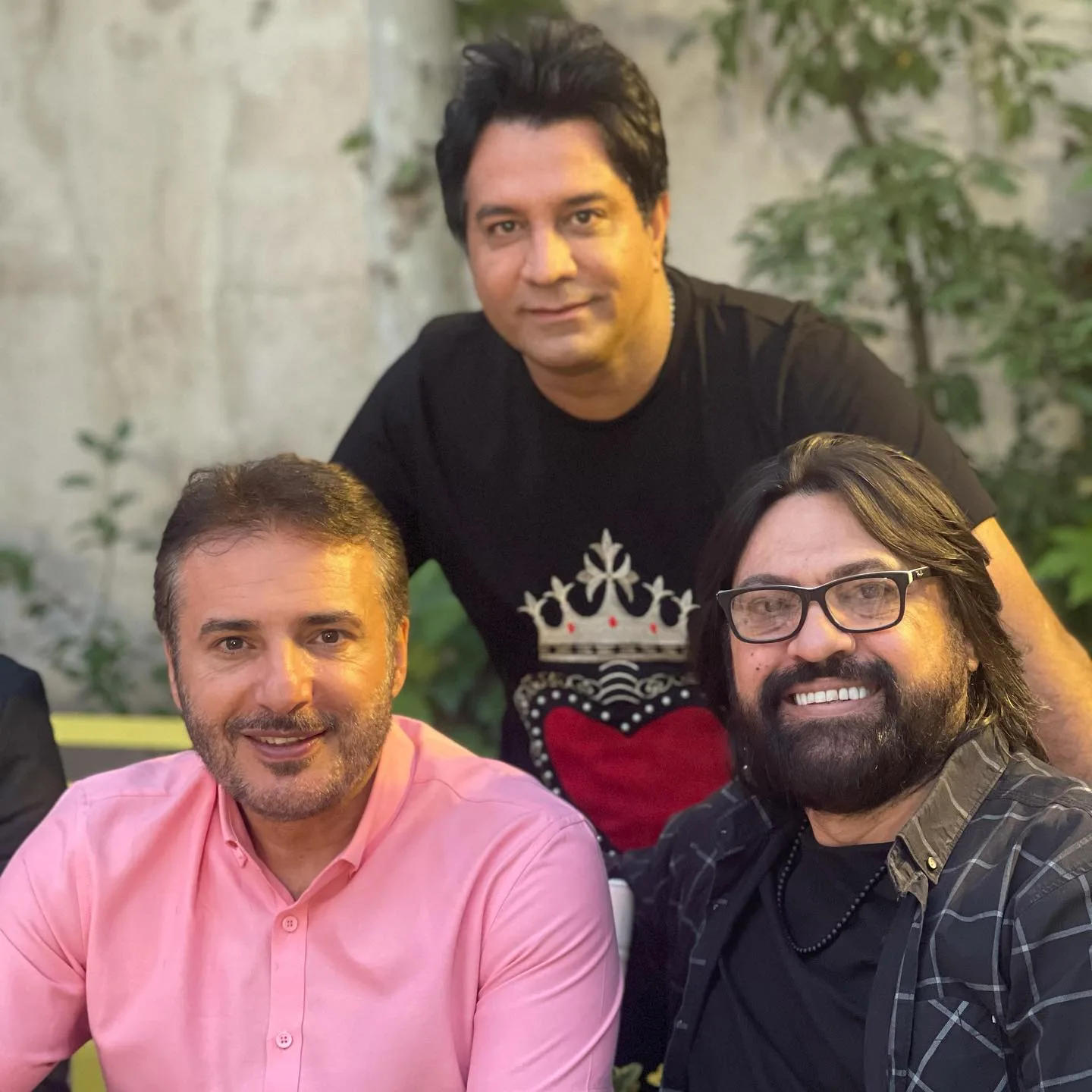 سید جواد هاشمی، رضا ایرانمنش و زنده یاد امید جهان