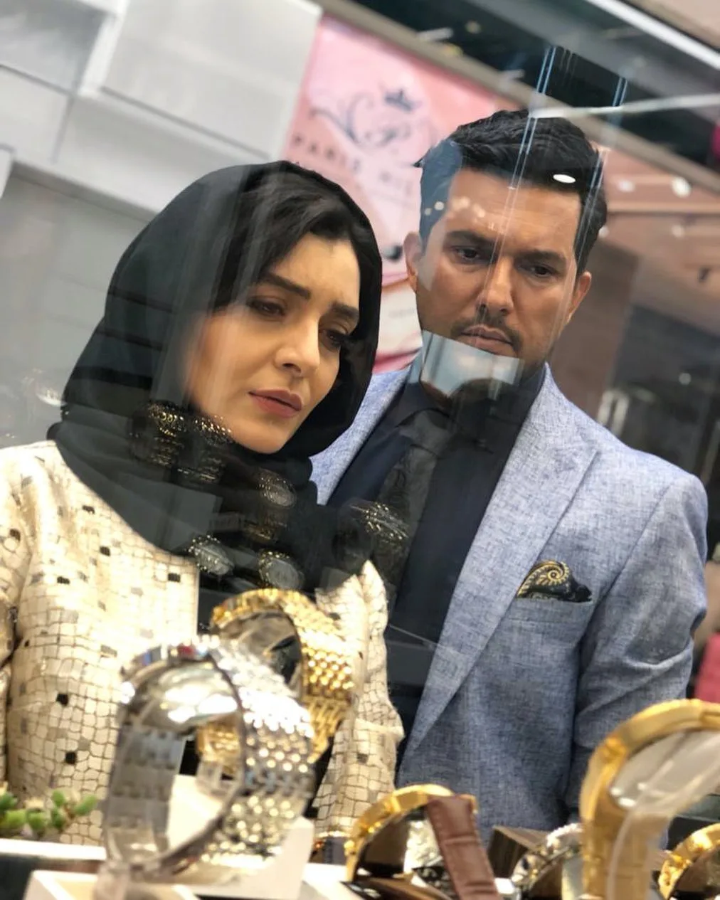 ساره بیات و حامد بهداد در سریال دل