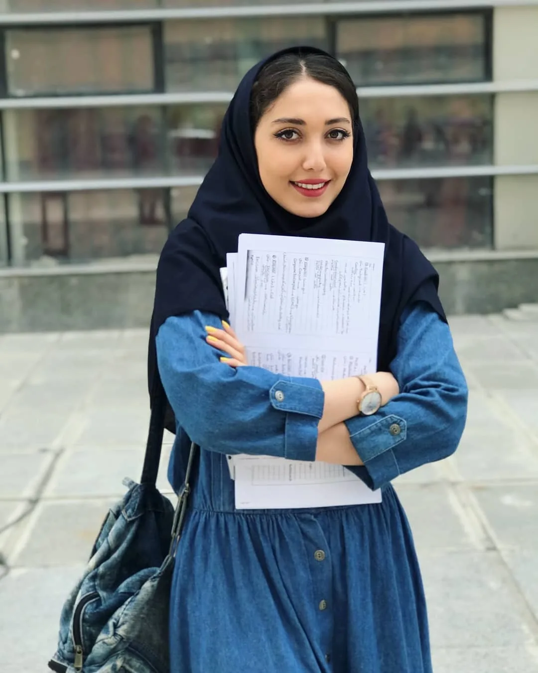 شادی خلیلی در دوران دانشجویی