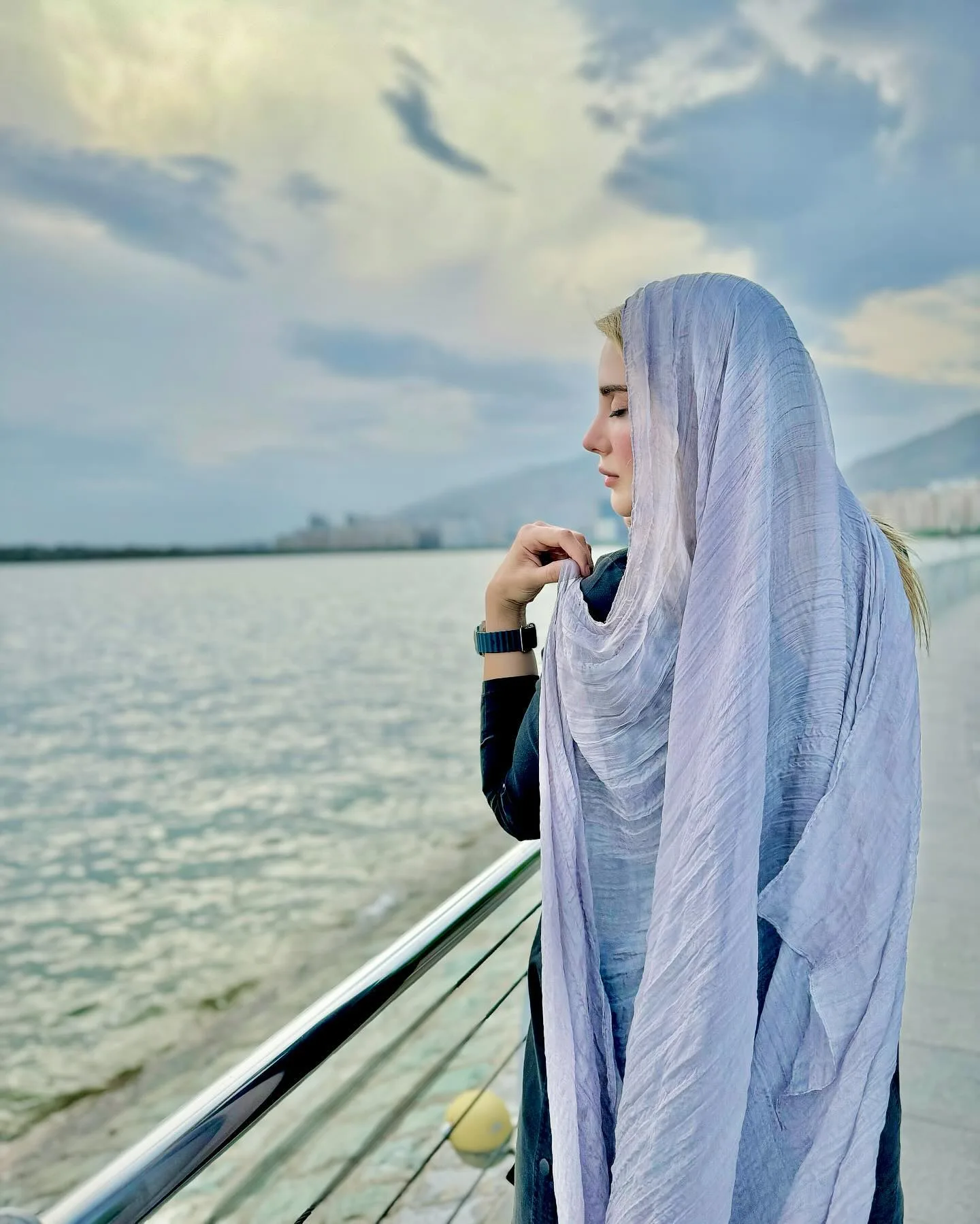 شهربانو دامغانی نژاد با حجاب