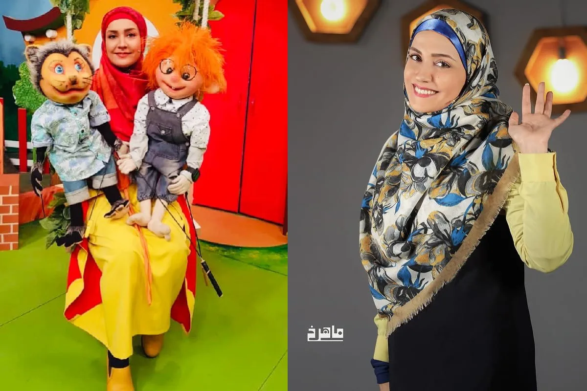 آزاده آل آیوب مجری برنامه کودک