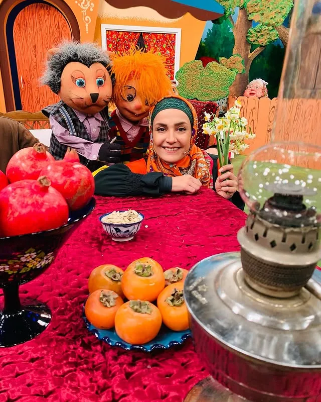 آزاده آل آیوب در برنامه رنگین کمان