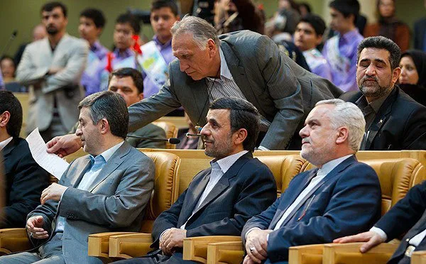 احمد نجفی در دوران ریاست جمهوری احمدی نژاد