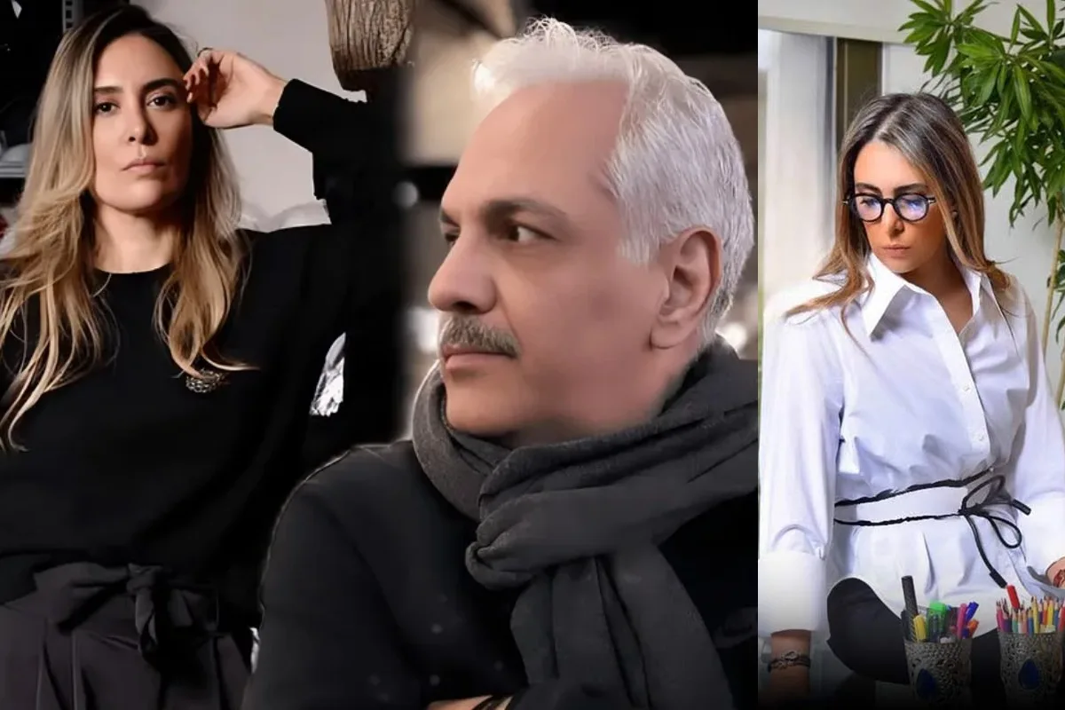 غزال رجبیان و مهران مدیری