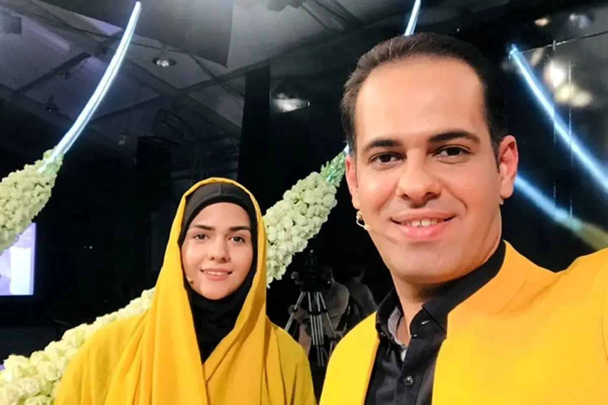 عکس عباس قانع و همسرش