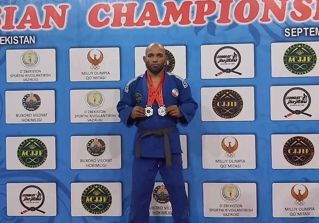 ناصر کلانتری قهرمان جوجیتسو