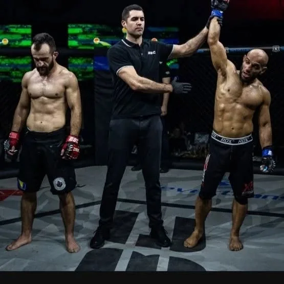 ناصر کلانتری مبارز MMA