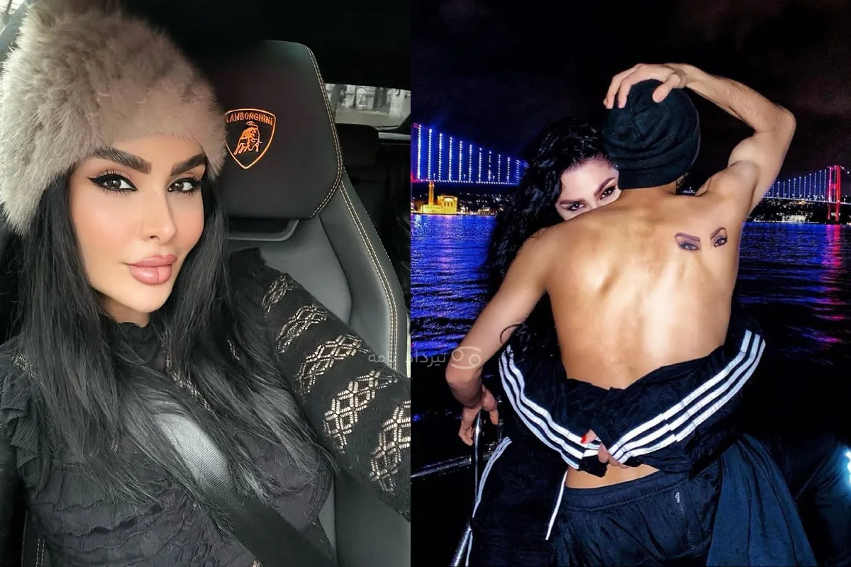 تتوی معروف مهراد جم با چشمان دنیا جهانبخت