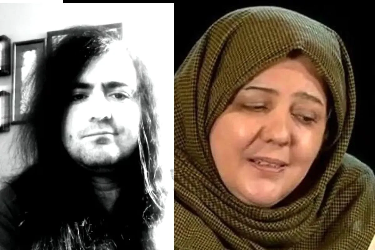 زویا امامی و پسرش آرمان هژیرآزاد