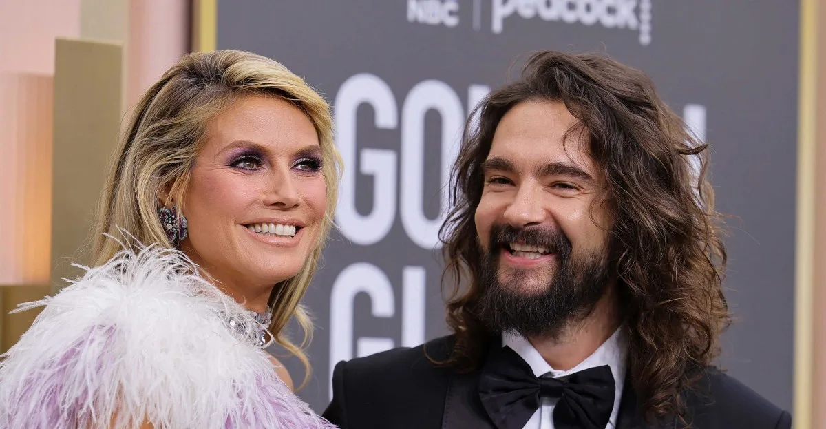 تصاویر و بیوگرافی هایدی کلوم مجری قرعه کشی گروه بندی جام جهانی آمریکا هایدی کلوم در کنار جدیدترین همسرش تام کائولیتز