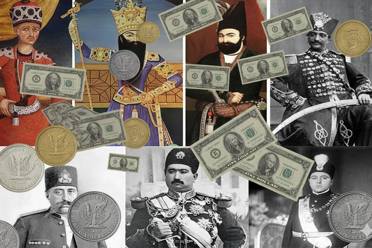 دلار در زمان قاجار