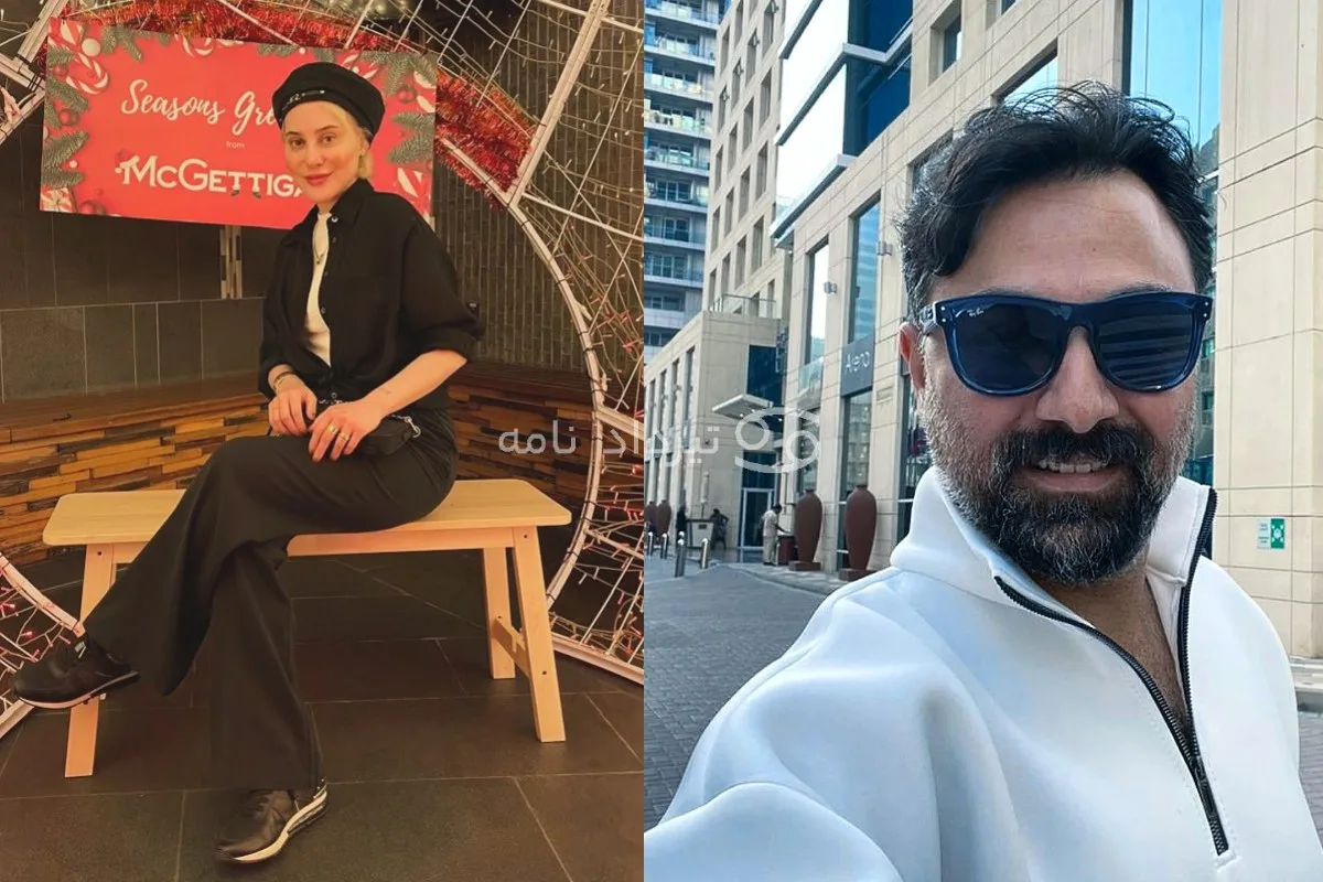 آرام جعفری و بابک انصاری