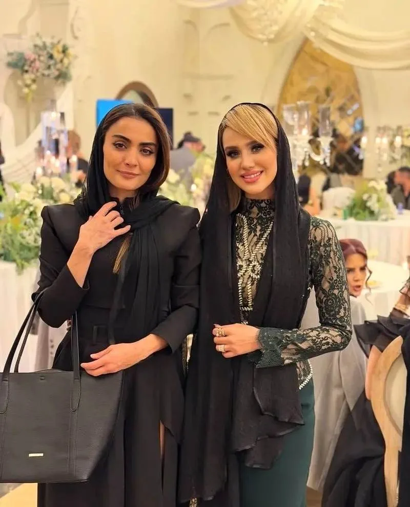 تصاویر جذاب از عروسی مریم مومن و سهیل قاصدی السا فیروز آذر در مراسم ازدواج مریم مومن