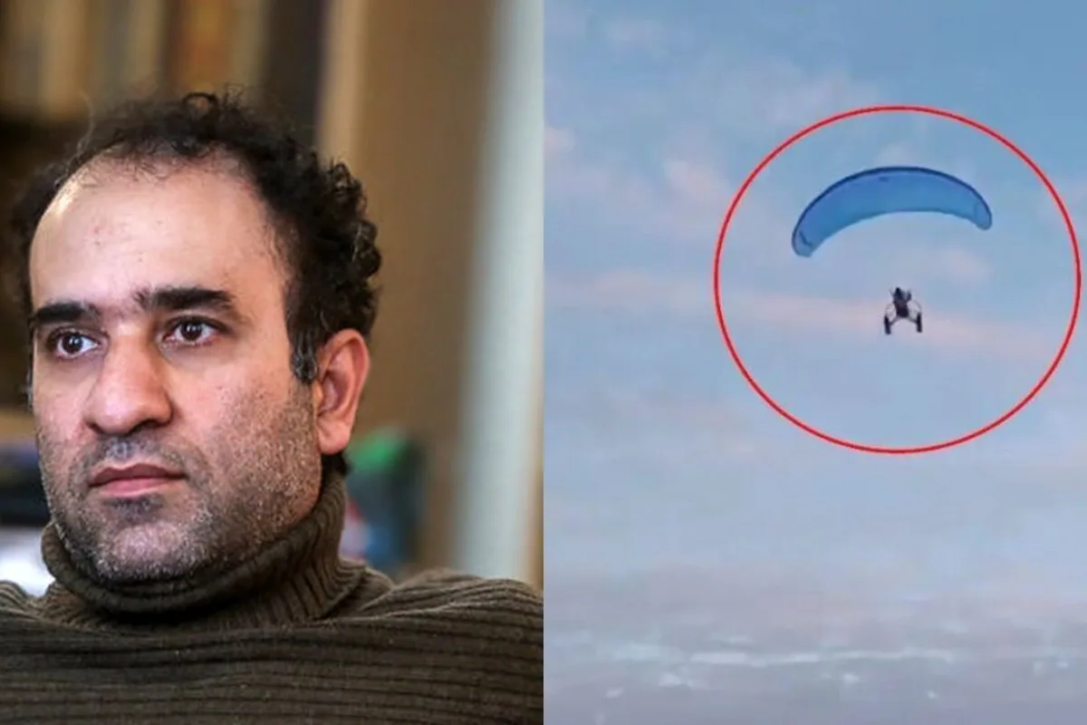 رضا امیرخانی و سقوط از پاراگلایدر