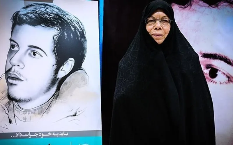 نابغه جنگ: زندگینامه شهید حسن باقری (غلامحسین افشردی) عکس همسر شهید حسن باقری