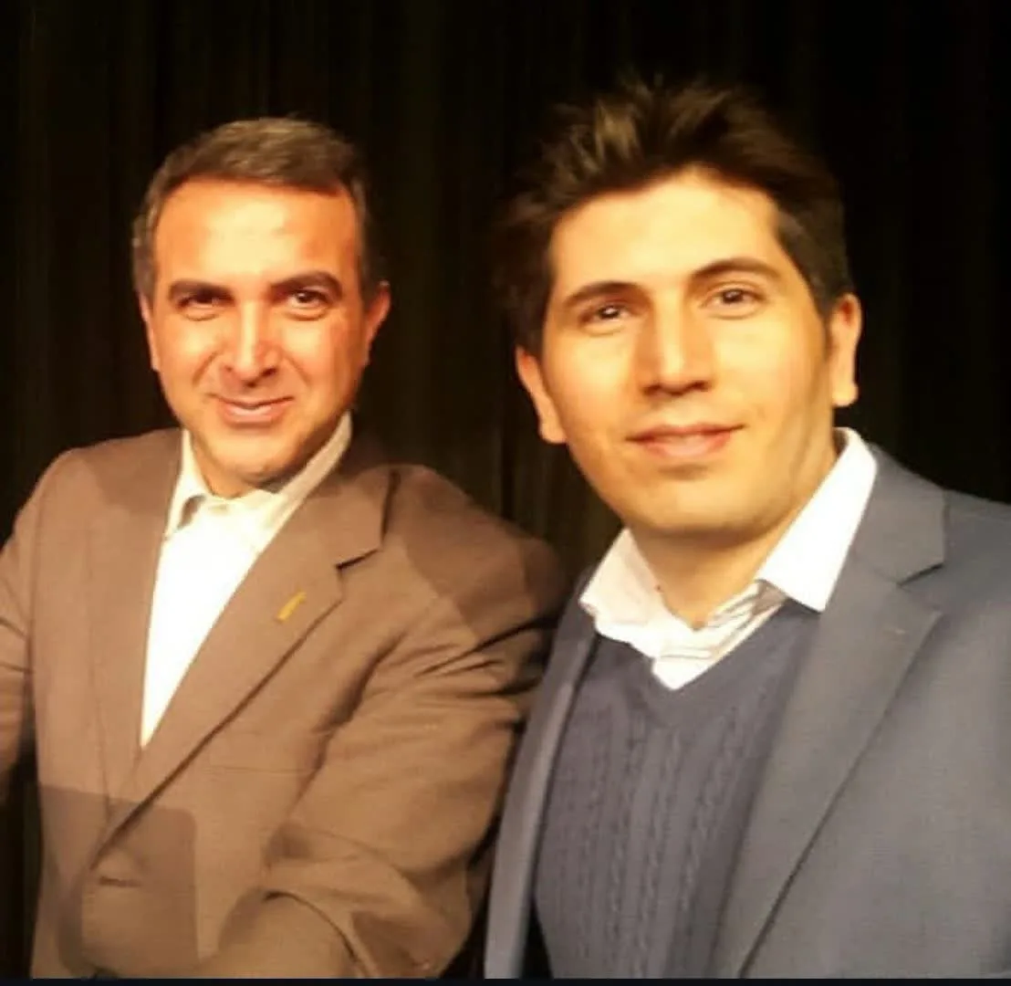 تصاویر و بیوگرافی کیوان تاجالدینی گوینده خبر صدا و سیما کیوان تاج الدینی و علیرضا خیابانی