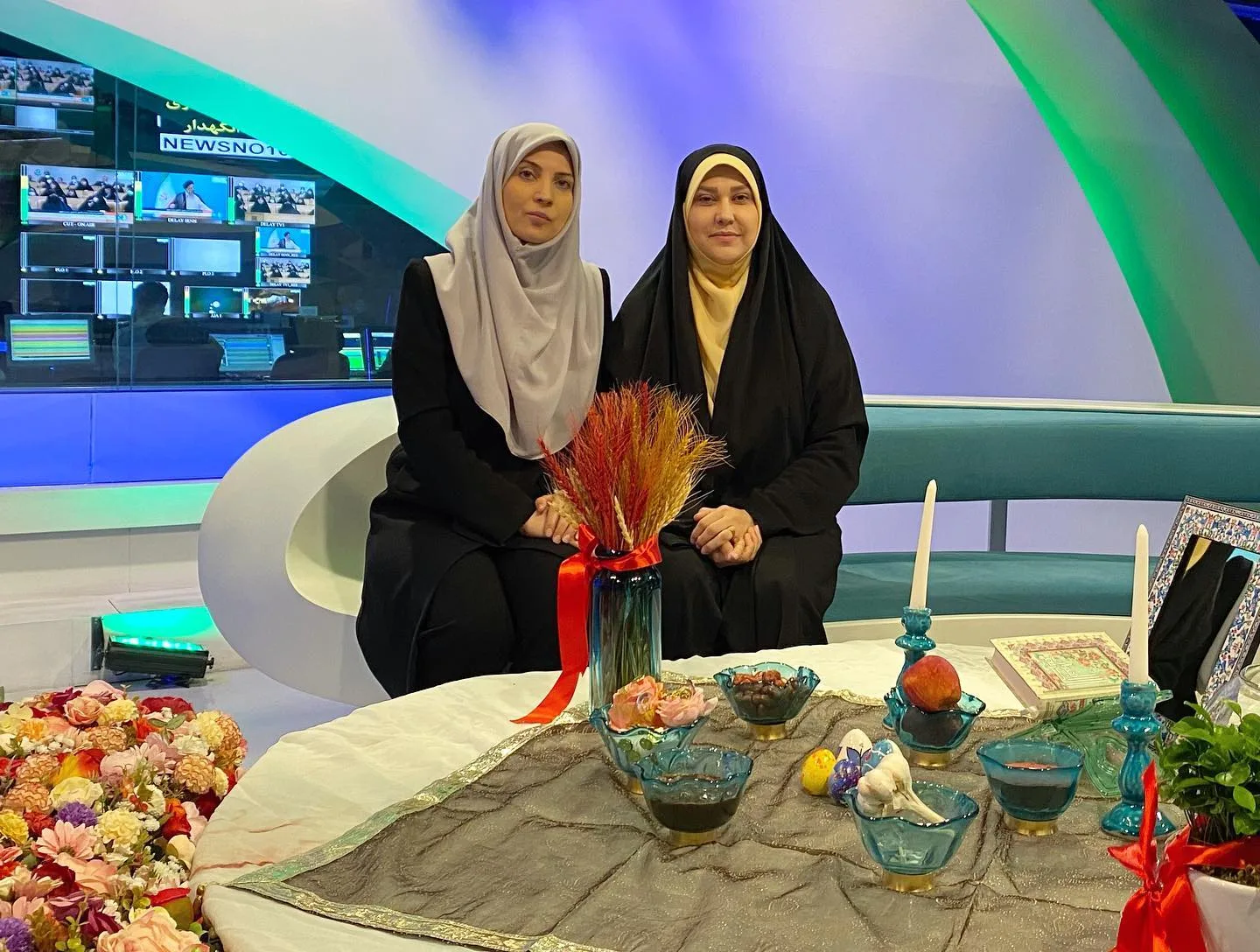 بیوگرافی رضوان سلامی کارشناس هواشناسی شبکه خبر + سوابق علمی رضوان سلامی و زهرا سادات خلیلی در استودیو شبکه خبر