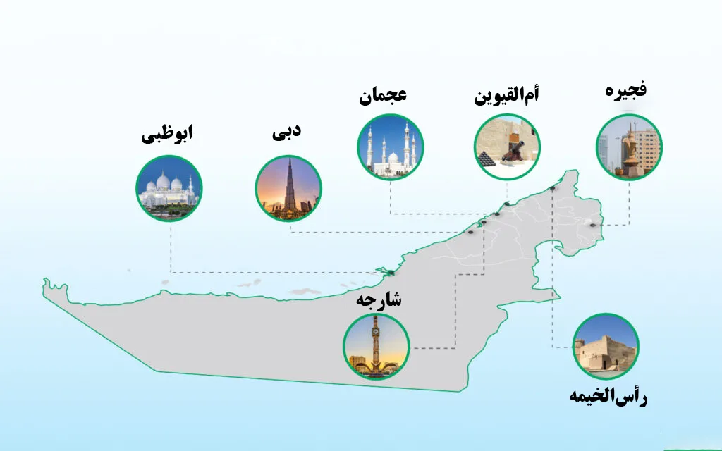اسامی شیخ های امارات؛ هفت شیخ نشین امارات متحده عربی اسامی شیخ های امارات؛ هفت شیخ نشین امارات متحده عربی