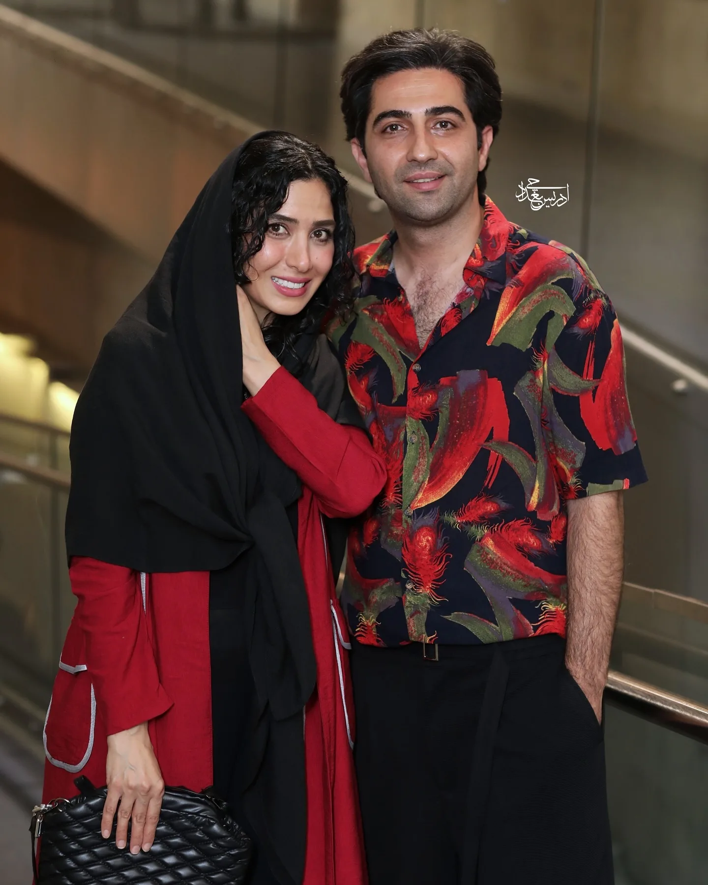 بیوگرافی علی سخنگو بازیگر نقش پارسا در سریال دلدادگان علی سخنگو و همسرش سارا نجفی
