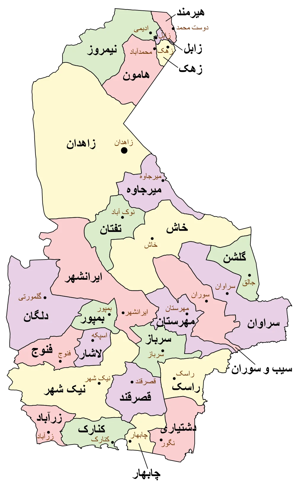 بمپور کجاست؟ جزییات حمله آمریکا به تیپ ۳۸۸ ارتش بمپور در استان سیستان و بلوچستان - شهرهای سیستان و بلوچستان