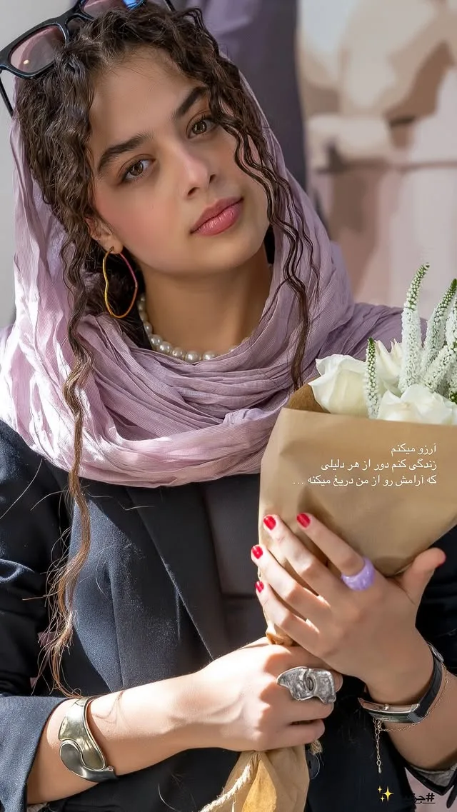 تصاویر و بیوگرافی ترنم کرمانیان بازیگر نقش بارش در سریال اکسیر ترنم کرمانیان